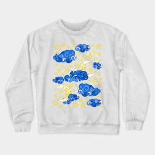 Fairytale Weather Forecast Print Crewneck Sweatshirt